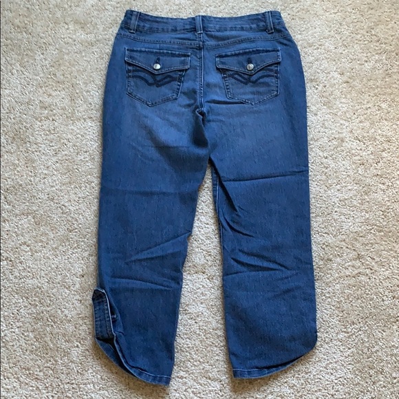 B2GOFREE🍭Nine West Jean Capris Sz 6 - Picture 2 of 8